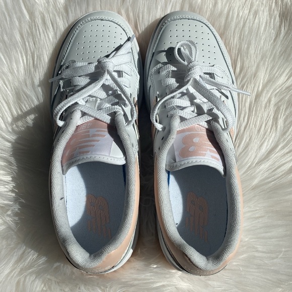 ☀️ Men’s New Balance 480 low orb pink white - Picture 6 of 9